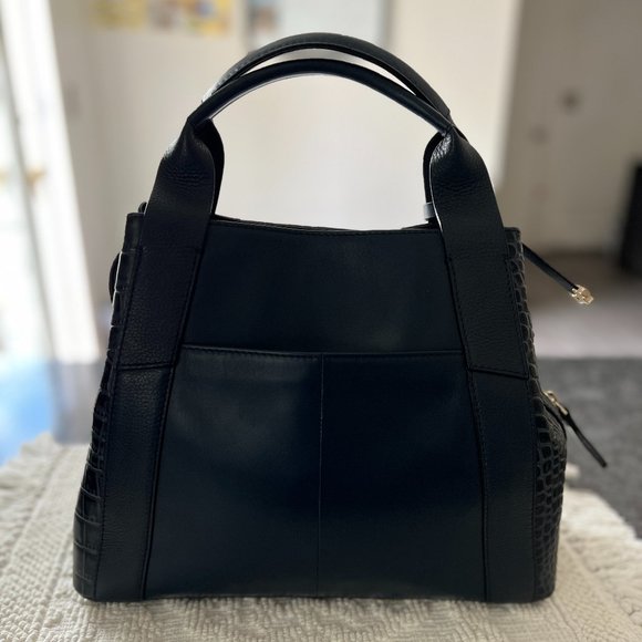 Radley London Baylis Road Faux Croc Medium Multiway Grab - Navy Blue- Never used - Picture 7 of 13